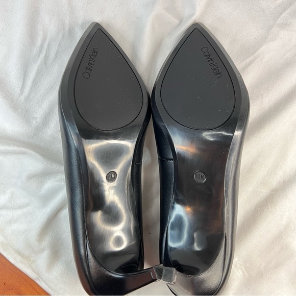 CALVIN KLEIN Genlee Black Heels Size 10 - Picture 8 of 8